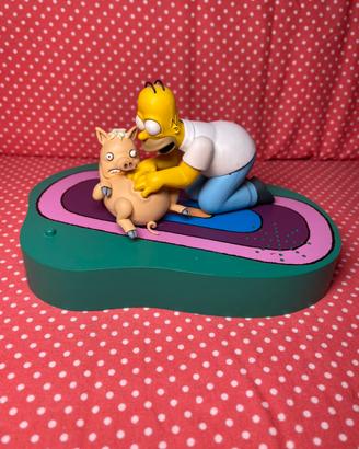 Action figure Simpson - Homer e Spider Pork