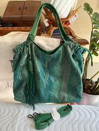 Borsetta imitazione rettile