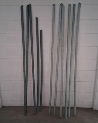 barre orto in plastica per rampicanti