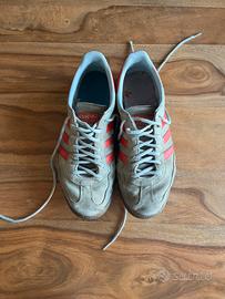 Adidas Spezial grigie e rosse
