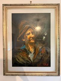 Dipinto olio su tela Rodolfo Zito 90x60