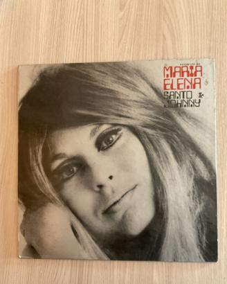 Disco in vinile 33 giri Santo e Johnny maria elena