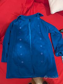 cappotto donna blu taglia s