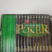 Collezione libri e dvd sul poker