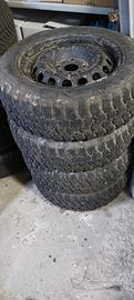 fiat panda 4x4 gomme tassellate 