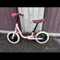 Bici senza pedali bambina