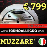 MUZZARE Forno a gas SALDATO A TIG 