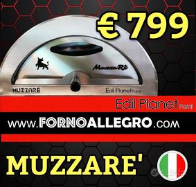 MUZZARE Forno a gas SALDATO A TIG 