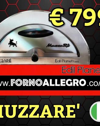 MUZZARE Forno a gas SALDATO A TIG 