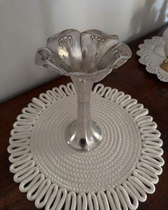 Vaso/candelabro monofiore liberty 925