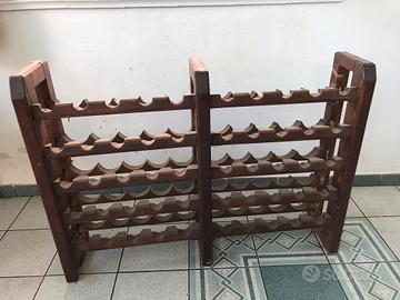 Cantinetta in legno - porta vini