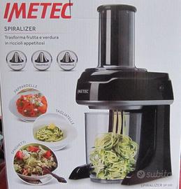 IMETEC Spiralizer elettrico x tagliare la verdure