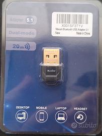 Adattatore USB Bluetooth 5.1 Maxuni PC - SIGILLATO