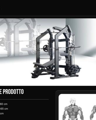 Home Gym completa professionale V3ERRE MULTITEX S