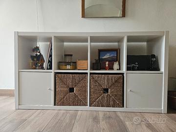 Kallax ikea scaffale 77x147 bianco 