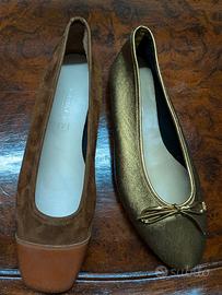 ballerine nuove in vera pelle artigianali