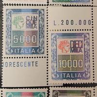 FRANCOBOLLI ITALIA anni 1978/1983