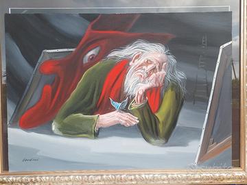 dipinto Umberto verdirosi 