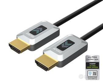 Cavo HDMI Fibra Ottica 8K 20m 48Gbps HDMI 2.1