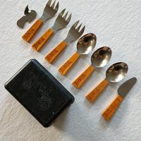 Set posate vintage sovietico