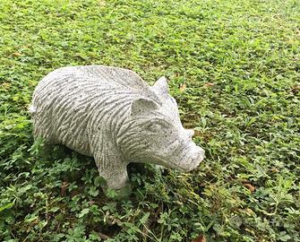 Cinghiale in pietra granito