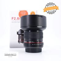 Samyang 14 f2.8 ED AS IF UMC (Canon) Usato (G99)