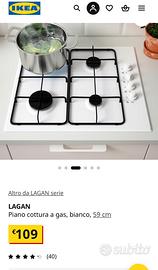 Piano cottura Lagan ikea nuovo imballato