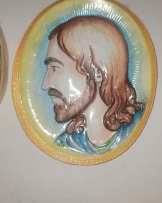 Gesù di profilo quadro