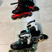 Pattini rollerblade decathlon coppia uom 43 don 39