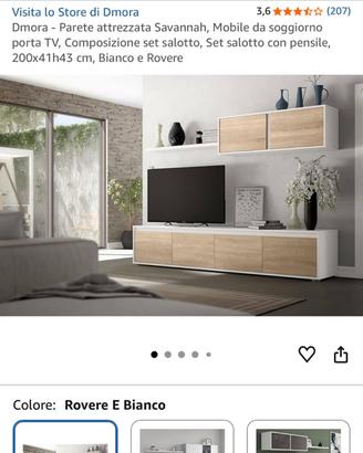 Parete attrezzata