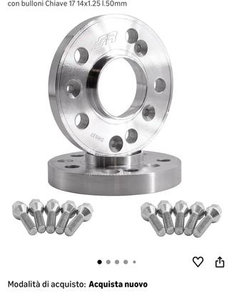 Distanziali Simoni Racing da 1,5 CM 5x112 AUDI/VW