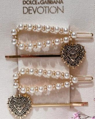 Set forcine gioiello capelli DOLCE&GABBANA