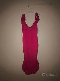 Vestito rosa estivo