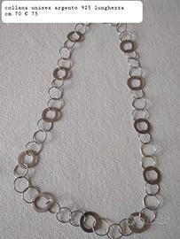 Collana argento