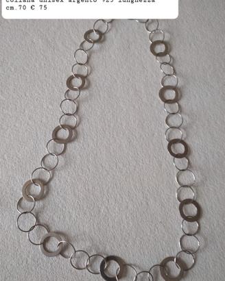 Collana argento