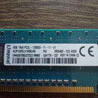 4gb Ram Kingston ddr3