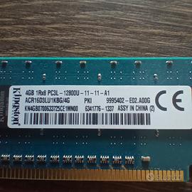 4gb Ram Kingston ddr3