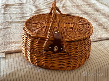 Elegante cesto da picnic