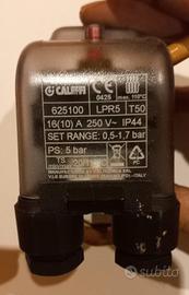 Pressostato minima CALEFFI 625100 riarmo manuale