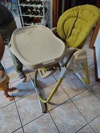 Seggiolone pappa con  vassoio