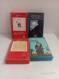 Battiato Lotto 4 musicassette 