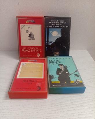 Battiato Lotto 4 musicassette 