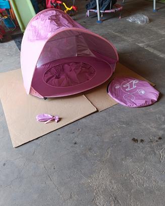 Tenda da spiaggia bambina