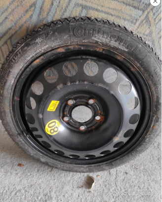RUOTA RUOTINO DI SCORTA originale OPEL + KIT