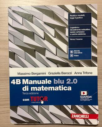 Manuale blu 2.0 di matematica 4A e 4B