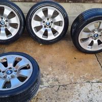 4 cerchi BMW da 17 + 4 gomme Michelin 225/45/17