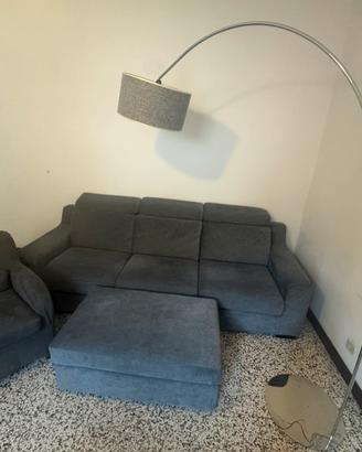 Divano letto, poltrona e puff