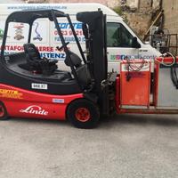 Muletto linde e30 triplex elettrico