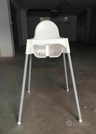seggiolone ikea antlop bianco