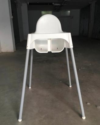 seggiolone ikea antlop bianco